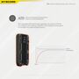 ΦΑΚΟΣ LED NITECORE TIP SE, Μπρελοκ, Rechargeable, GREY