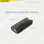 ΦΑΚΟΣ LED NITECORE TIP SE, Μπρελοκ, Rechargeable, GREY