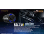 ΦΑΚΟΣ LED NITECORE PRECISE P10i, Tactical, Strobe Ready