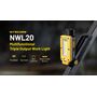 ΦΑΚΟΣ LED NITECORE Multifunctional Triple Output Work Light, NWL20