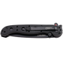 CRKT M16-10KZ TANTO BLACK W/TRIPLE POINT SERRATIONS