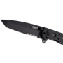 CRKT M16-10KZ TANTO BLACK W/TRIPLE POINT SERRATIONS